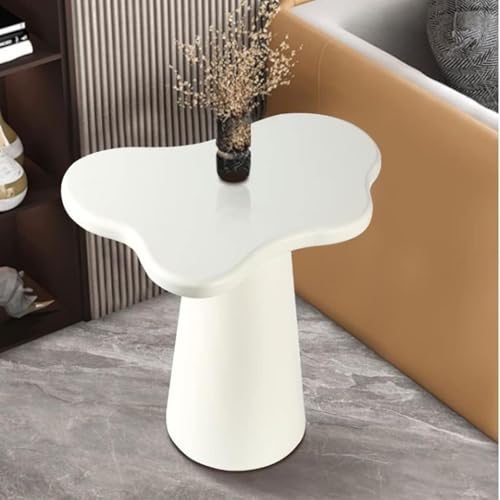 JAVYPPT Teetisch, Kleiner Weintisch, wolkenförmiger Couchtisch, Nachttisch, Kleiner Beistelltisch, Couchtisch for Büro, Wohnzimmer, Balkon und Schlafzimmer, niedrige Tische